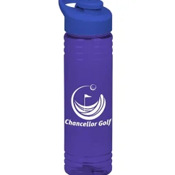 Halcyon Water Bottle with Flip Carry Lid - 24 oz