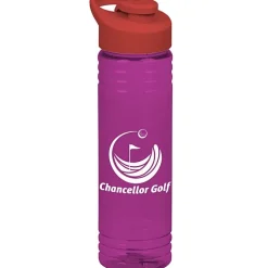 Halcyon Water Bottle with Flip Carry Lid - 24 oz
