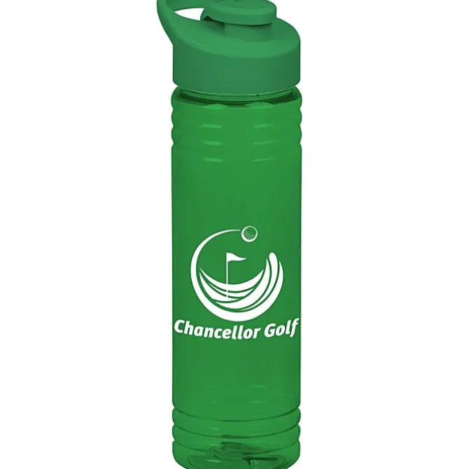 Halcyon Water Bottle with Flip Carry Lid - 24 oz