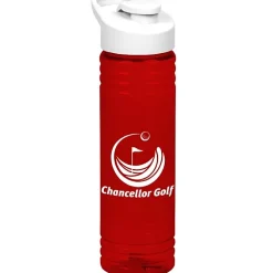 Halcyon Water Bottle with Flip Carry Lid - 24 oz