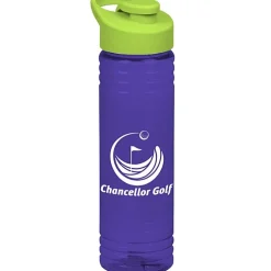 Halcyon Water Bottle with Flip Carry Lid - 24 oz