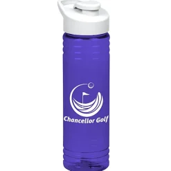Halcyon Water Bottle with Flip Carry Lid - 24 oz