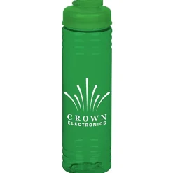 Halcyon Water Bottle with Flip Drink Lid - 24 oz