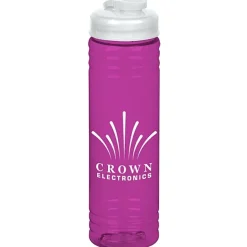 Halcyon Water Bottle with Flip Drink Lid - 24 oz