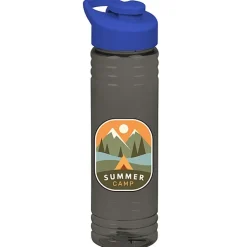 Halcyon Water Bottle with Flip Carry Lid - 24 oz - Full Color