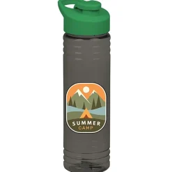 Halcyon Water Bottle with Flip Carry Lid - 24 oz - Full Color