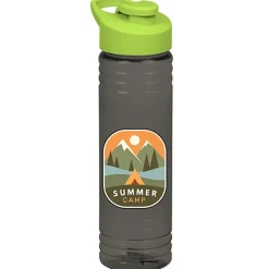Halcyon Water Bottle with Flip Carry Lid - 24 oz - Full Color