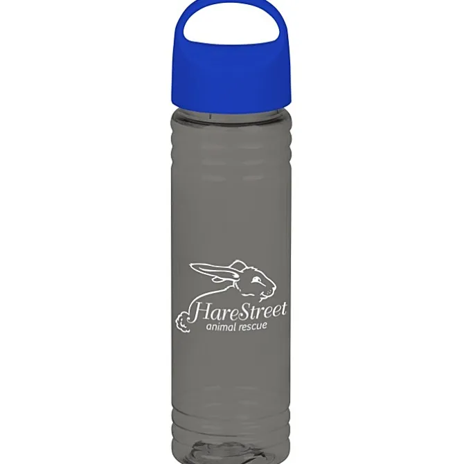 Halcyon Water Bottle with Oval Crest Lid - 24 oz