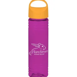 Halcyon Water Bottle with Oval Crest Lid - 24 oz