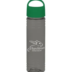 Halcyon Water Bottle with Oval Crest Lid - 24 oz