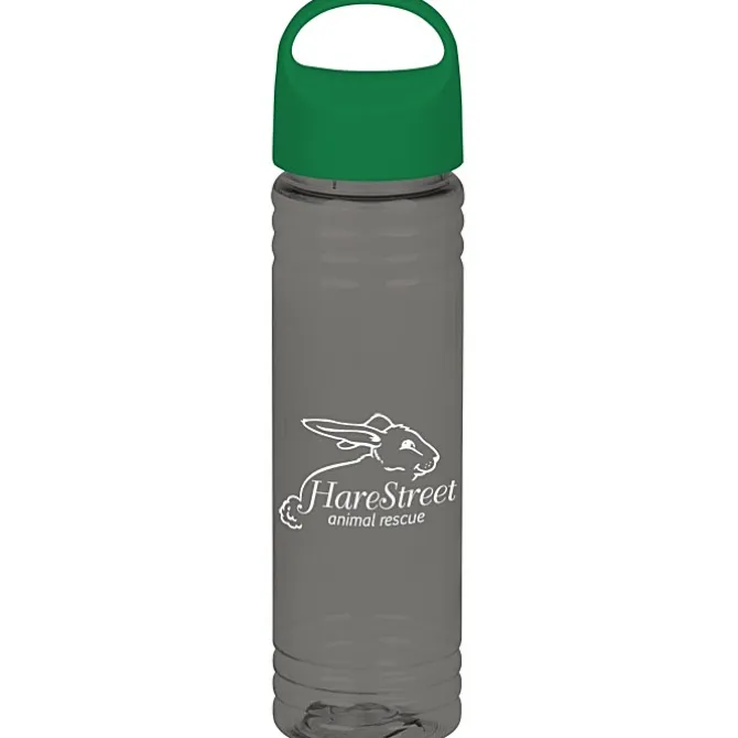 Halcyon Water Bottle with Oval Crest Lid - 24 oz