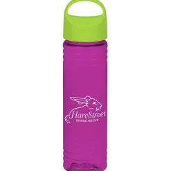 Halcyon Water Bottle with Oval Crest Lid - 24 oz