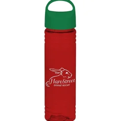 Halcyon Water Bottle with Oval Crest Lid - 24 oz