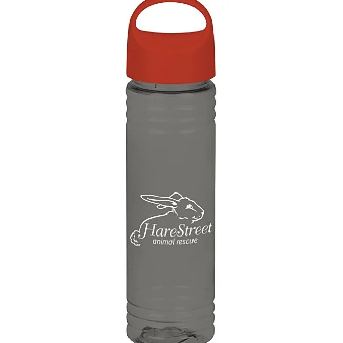 Halcyon Water Bottle with Oval Crest Lid - 24 oz