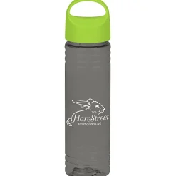 Halcyon Water Bottle with Oval Crest Lid - 24 oz