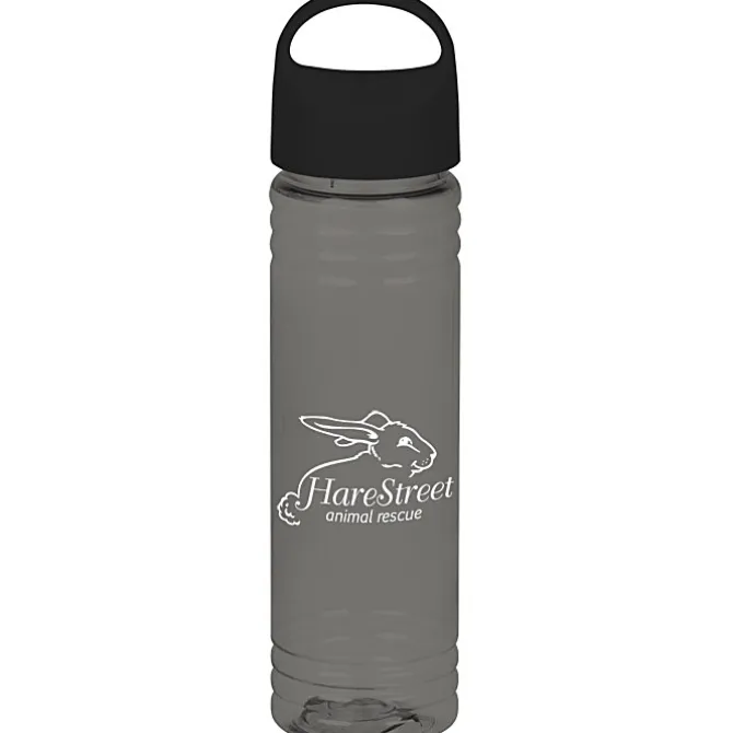 Halcyon Water Bottle with Oval Crest Lid - 24 oz