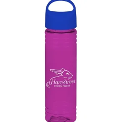 Halcyon Water Bottle with Oval Crest Lid - 24 oz