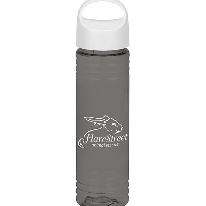 Halcyon Water Bottle with Oval Crest Lid - 24 oz