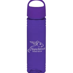 Halcyon Water Bottle with Oval Crest Lid - 24 oz