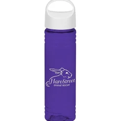 Halcyon Water Bottle with Oval Crest Lid - 24 oz