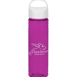 Halcyon Water Bottle with Oval Crest Lid - 24 oz
