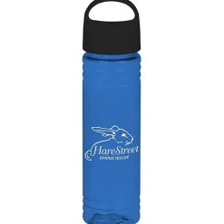 Halcyon Water Bottle with Oval Crest Lid - 24 oz