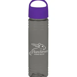 Halcyon Water Bottle with Oval Crest Lid - 24 oz