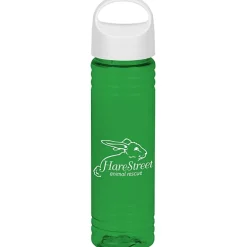 Halcyon Water Bottle with Oval Crest Lid - 24 oz