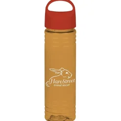 Halcyon Water Bottle with Oval Crest Lid - 24 oz