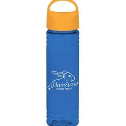 Halcyon Water Bottle with Oval Crest Lid - 24 oz