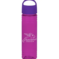 Halcyon Water Bottle with Oval Crest Lid - 24 oz