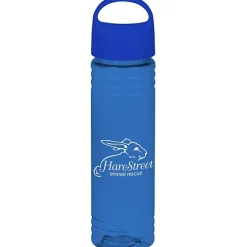 Halcyon Water Bottle with Oval Crest Lid - 24 oz