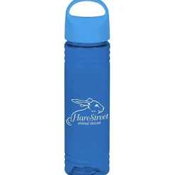 Halcyon Water Bottle with Oval Crest Lid - 24 oz