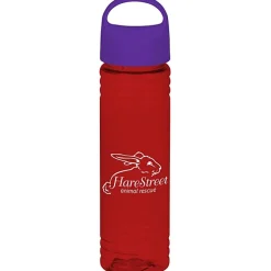Halcyon Water Bottle with Oval Crest Lid - 24 oz