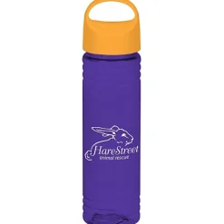 Halcyon Water Bottle with Oval Crest Lid - 24 oz