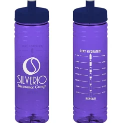 Halcyon Water Bottle with Stay Hydrated Graphics - 24 oz