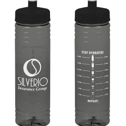 Halcyon Water Bottle with Stay Hydrated Graphics - 24 oz