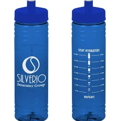 Halcyon Water Bottle with Stay Hydrated Graphics - 24 oz
