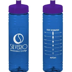 Halcyon Water Bottle with Stay Hydrated Graphics - 24 oz