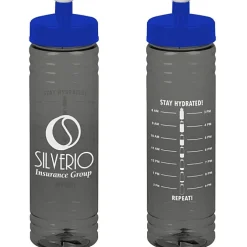 Halcyon Water Bottle with Stay Hydrated Graphics - 24 oz