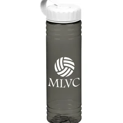 Halcyon Water Bottle with Tethered Lid - 24 oz