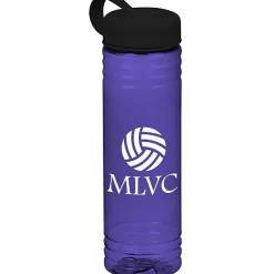 Halcyon Water Bottle with Tethered Lid - 24 oz