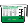 Handy Kitchen Measurements Magnet - 30 mil