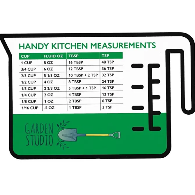 Handy Kitchen Measurements Magnet - 20 mil