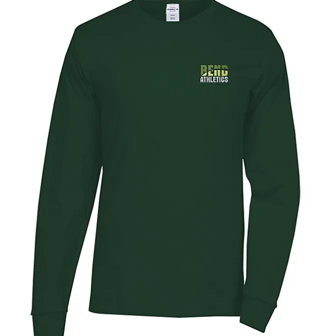 Hanes Authentic LS T-Shirt - Embroidered