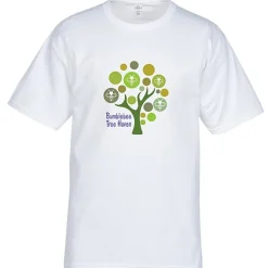 Hanes Authentic T-Shirt - Full Color - White
