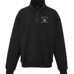 Hanes Beefy Sweats Premium Heavyweight 1/4-Zip Sweatshirt - Embroidered