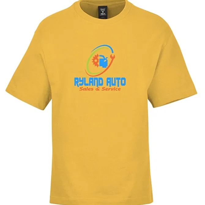 Hanes Beefy-T Retro T-Shirt - Full Color