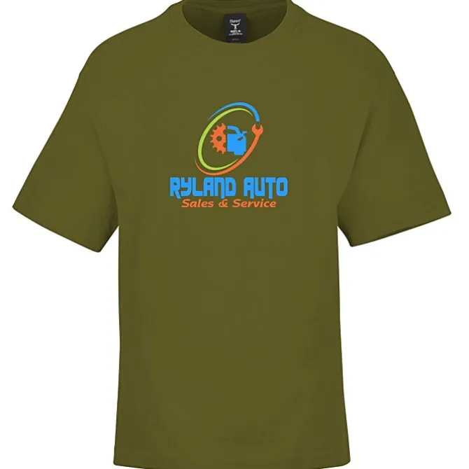 Hanes Beefy-T Retro T-Shirt - Full Color