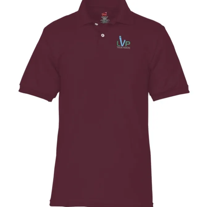 Hanes ComfortBlend 50/50 Jersey Sport Shirt - Men's - Embroidered